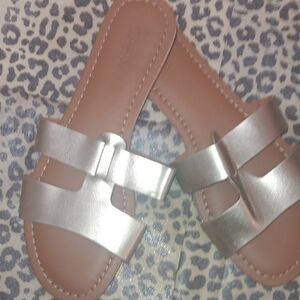 J. Crew Silver Women's Sandals